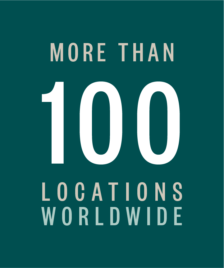 More than 30 locations